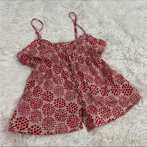 Anthropologie tulle tank top L